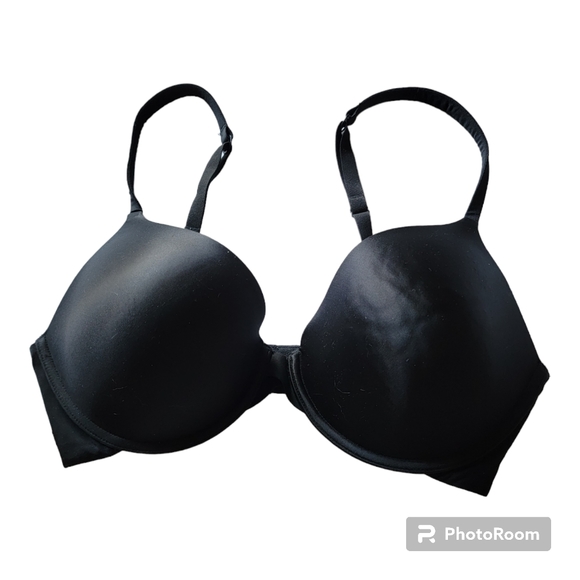 Victoria' Secret Full Coverage Bra Exclusive Of Trims Black Size 36D - Picture 3 of 12